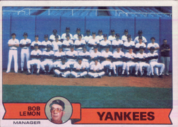 1979 Topps Baseball Cards      626     New York Yankees CL/Bob Lemon